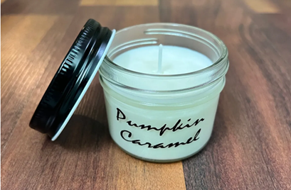 Pumpkin Caramel Soy Candle for sale by an American company