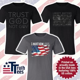 patriotic, pro-America, and health freedom apparel from Truth Tees