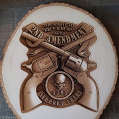 custom printing and laser engraved wood plaque