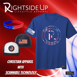 Rightside Up Apparel creates clothing with a Christian message